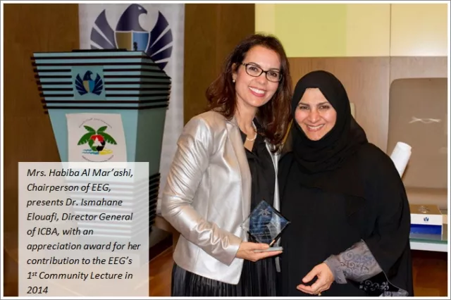 Dr. Ismahane Elouafi Speaks at EEG’s Community Lecture 