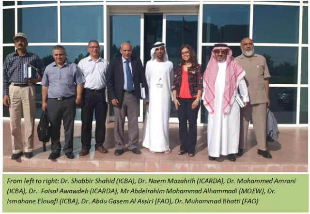 ICBA FAO ICARDA collaboration on projects for the UAE