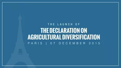 Scientists, leaders sign declaration on agricultural diversification at Paris climate change talks