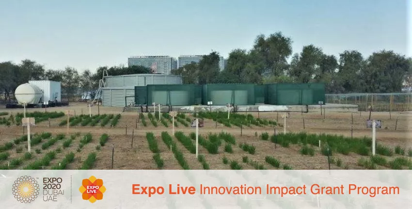 Inland and coastal modular farms for climate change adaptation in desert environments